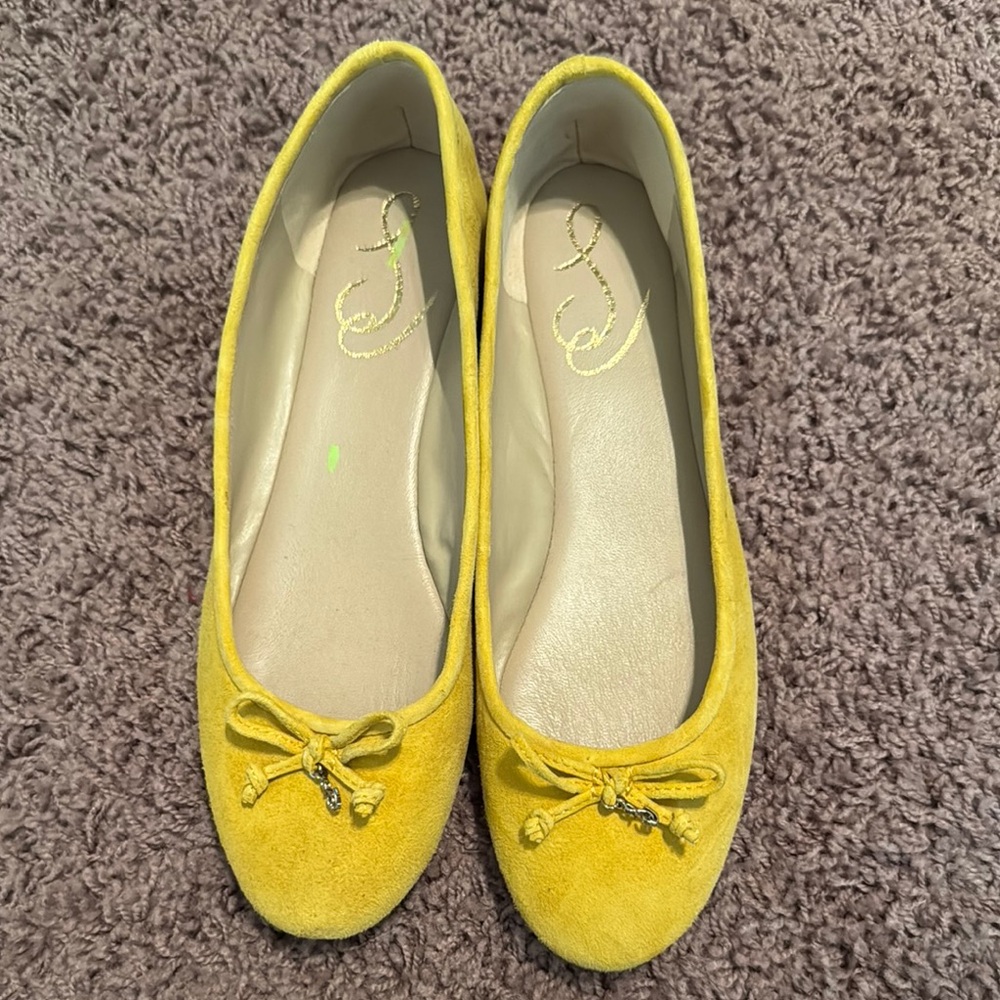 Sam Edelman Yellow Flats
